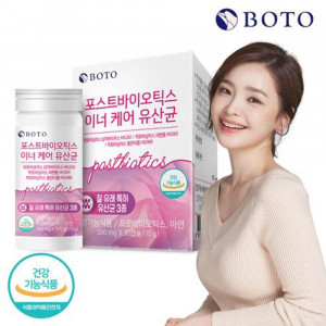 [km][보뚜] 포스트바이오틱스 이너케어 유산균 500mg x 30캡슐