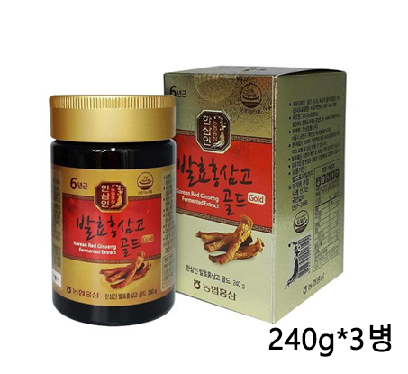 [km][한삼인] 발효홍삼고골드 240g*3병
