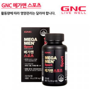 [km][GNC]남성종합비타민메가맨 스포츠 90정(45일분)
