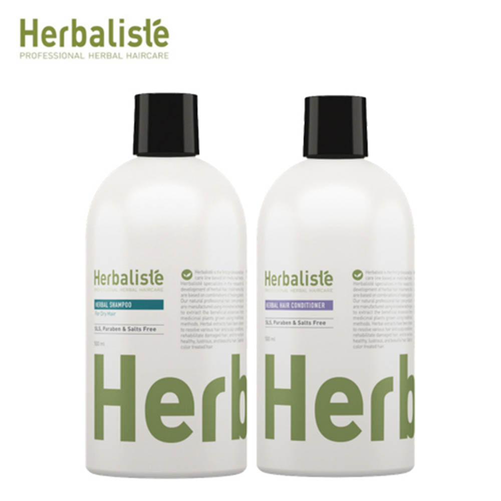 [km]허벌리스테 드라이헤어 샴푸500ml &헤어 컨디셔너 500ml