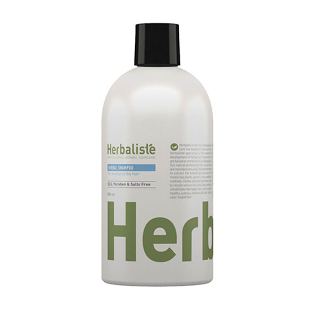 [km]허벌리스테 노멀투 오일리 샴푸 500ml / 지성 & 일반 모발용
