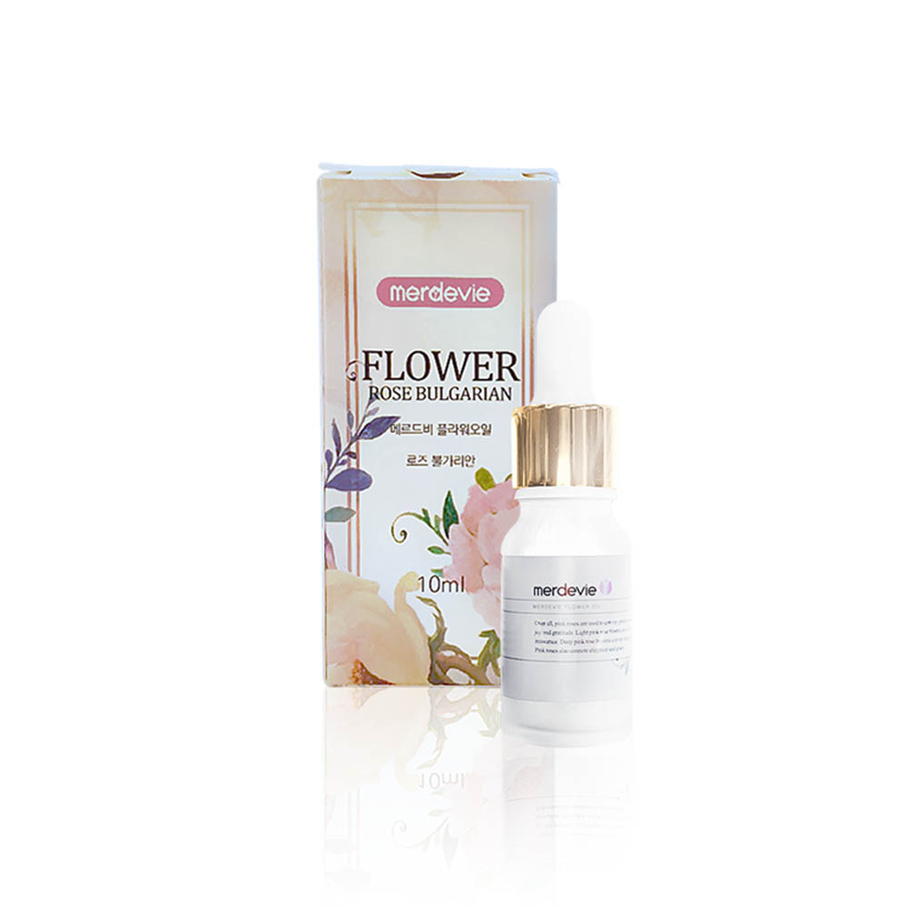 [km]메르드비 플로워 오일 10ml 로즈 불가리안 (천연 추출물 성분,여성 그날의 불쾌한 냄새 케어)
