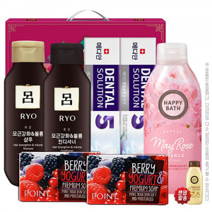 [km]아모레 려샴푸180용기 린스180용기 메디안치약90g2P 해피바스바디워시200용기 애경포인트베리비누2P(7종)