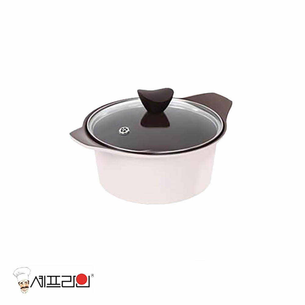 [km]셰프라인 쵸코크림 IH 세라믹냄비 20양수