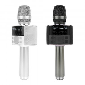 [km]미라클엠 블루투스마이크 M100(블랙/화이트) (미러볼+파우치포함)