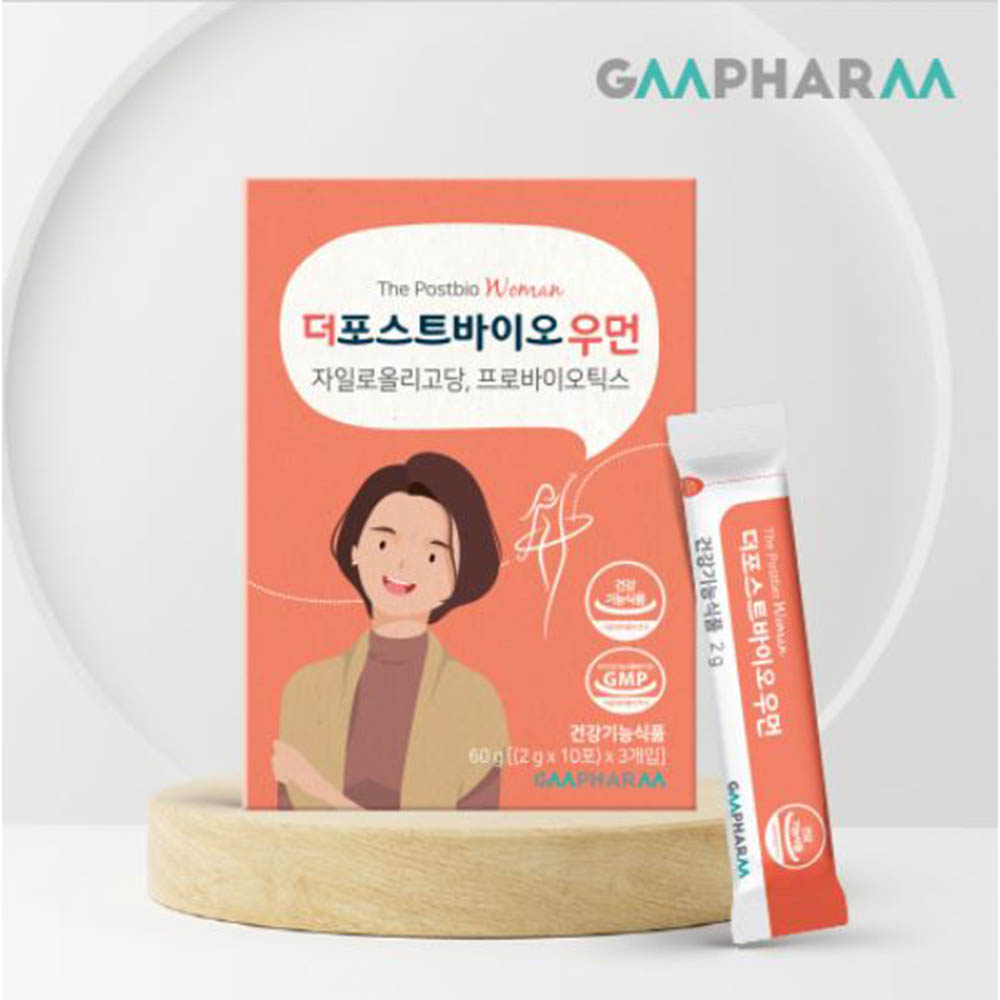 [km][지엠팜] 더포스트바이오우먼/1개월(프로바이오틱스 자일로올리고당분말)여성 장건강