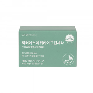 [km]에스더포뮬러 닥터에스더 위케어 그린세라 1박스(400 mg x 60정)