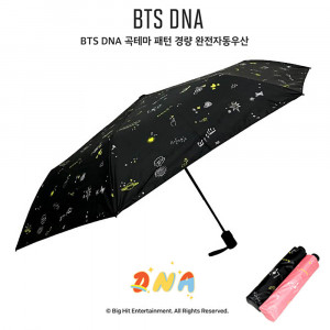 [km][ BTS ] DNA 곡테마 패턴 경량 완전자동우산 2종