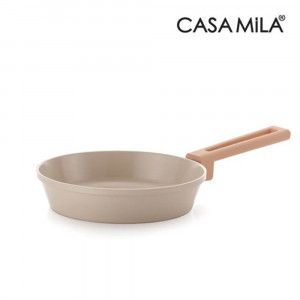 [km][까사밀라] 인덕션 (IH) 후라이팬 28cm 베이지(오크레)