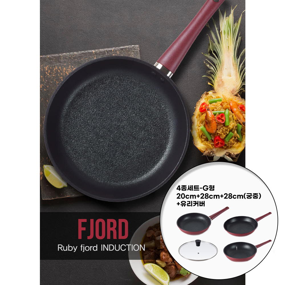 [km]몽크로스 루비피오르 IHF/P4종세트[G형]-20cm+28cm+28cm(궁중)+유리커버