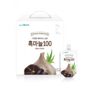 [km][천호엔케어] 기운을채워주는습관흑마늘100 70mL × 30팩