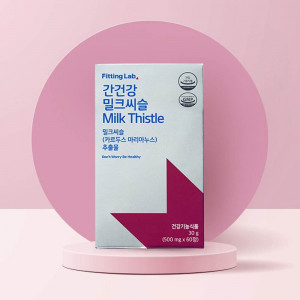 [km]삼성제약 피팅랩 간건강 밀크씨슬 500mg x 60정(1개월분)