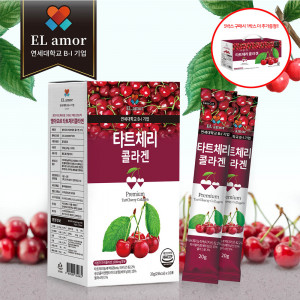 [km]엘아모르 피쉬콜라겐 타트체리스틱 3000mg 5박스(300스틱)+1박스추가증정