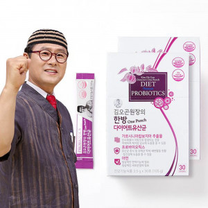 [km]김오곤원장의 한방 다이어트 유산균 3.5g X 90포 (105g)/3개월