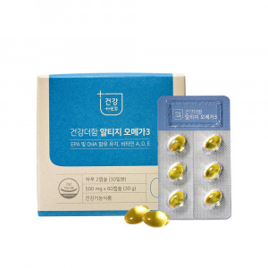 [km]함소아 건강더함 알티지 오메가3(500mg*60캡슐)