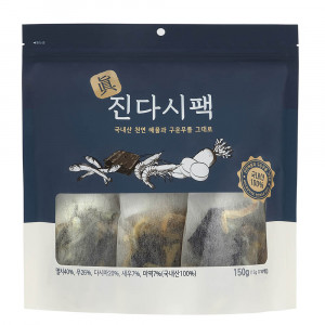 [km]서림식품 진다시팩(15g x 10팩-1봉,총 10봉)