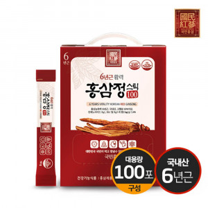 [km]국민홍삼 6년근 활력홍삼정스틱100 10g x 100포