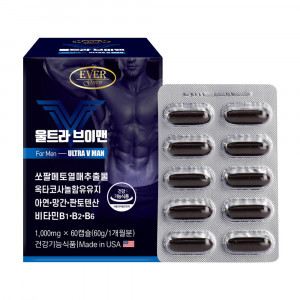 [km]에버그린 울트라 브이맨(1000mg x 60캡슐)