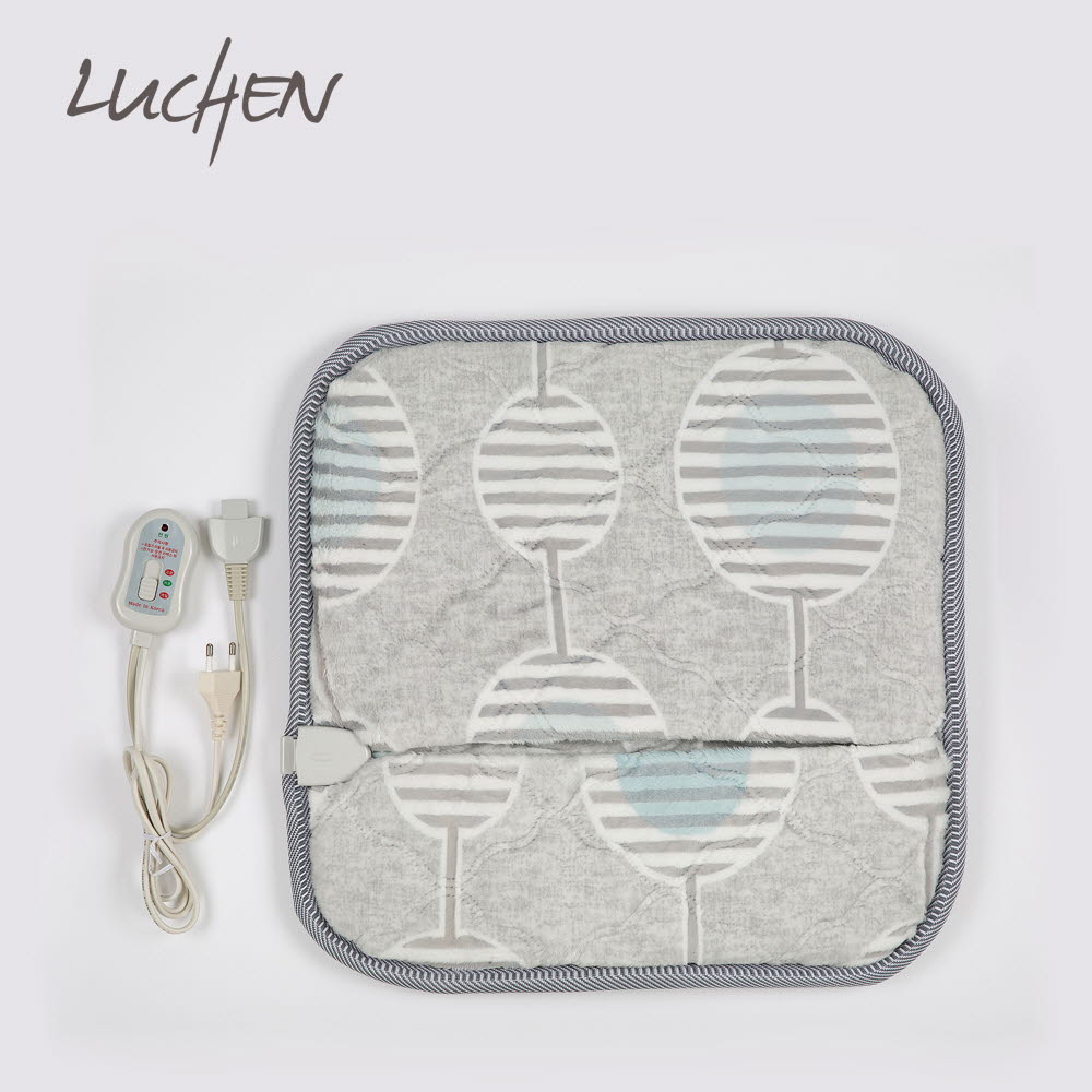 [km]LUCHEN 루첸 도트 번아웃 극세사 풋워머 SAB-0500 (블루)