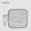 [km]LUCHEN 루첸 도트 번아웃 극세사 풋워머 SAB-0500 (블루)