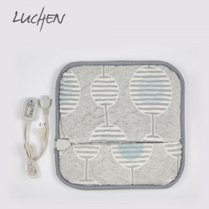 [km]LUCHEN 루첸 도트 번아웃 극세사 풋워머 SAB-0500 (블루)