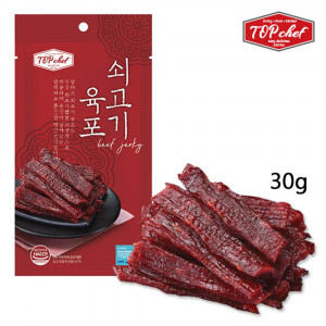 [km]탑셰프 쇠고기육포30g(벌크)