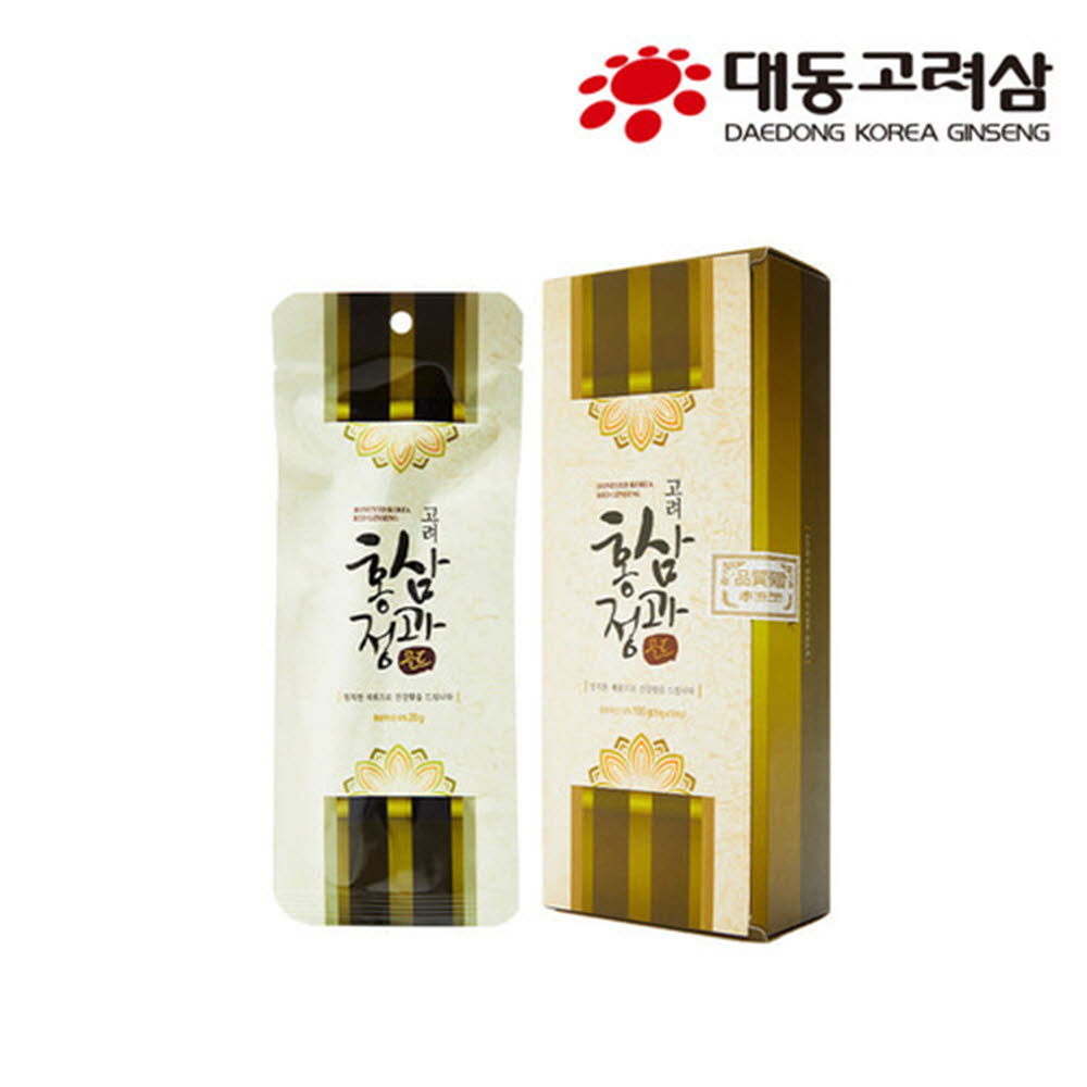 [km]4년근 고려홍삼정과 골드 20g*5개입
