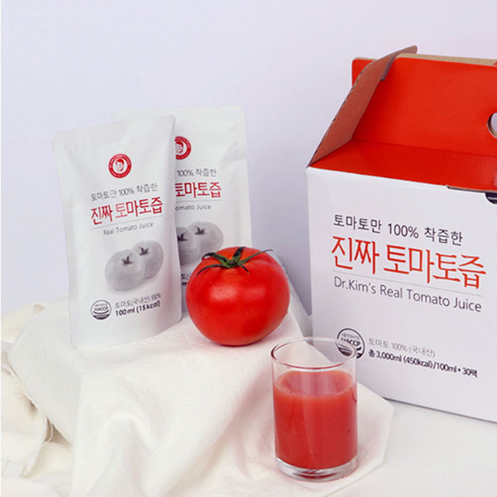 [km]김재식헬스푸드 진짜 토마토즙 100ml* 30팩