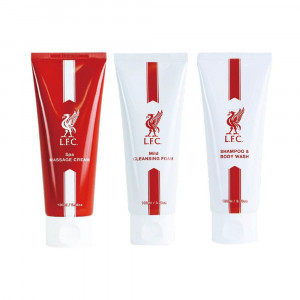 [km]LIVERPOOLFC 리버풀 마일드 클렌징폼+샴푸앤바디워시+마사지크림 3종세트