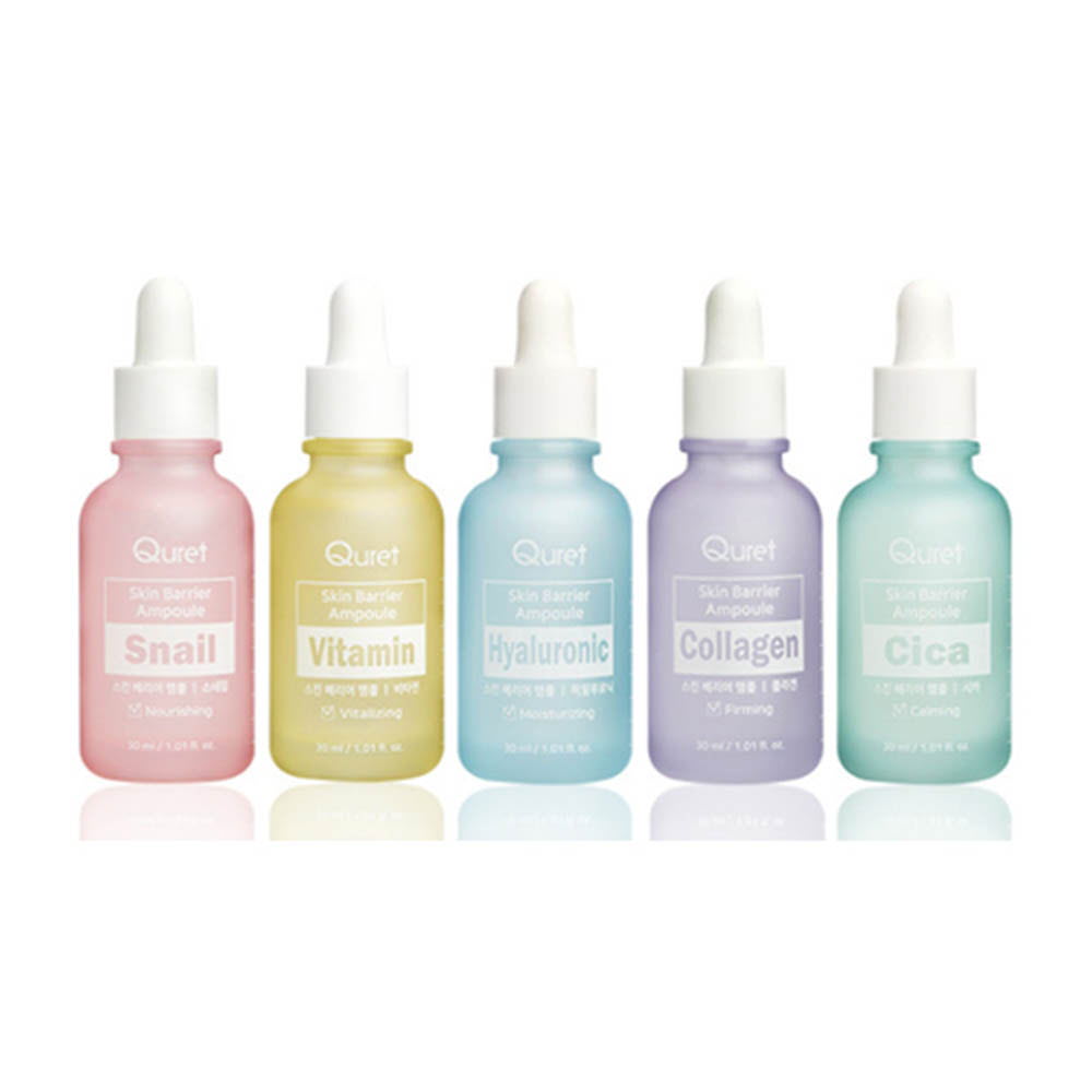 [km][큐릿] 스킨 베리어 엠플 30ml (5종 랜덤)