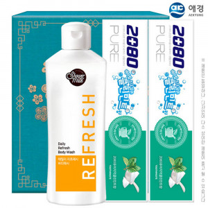 [km]애경 샤워메이트 베이킹소다치약90g2P(3종)