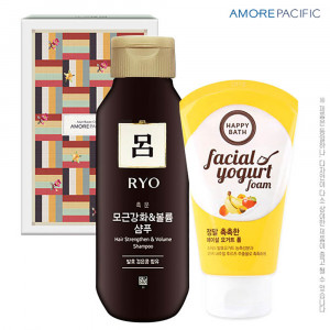 [km]아모레 려샴푸180용기 해피바스요거트폼(2종)