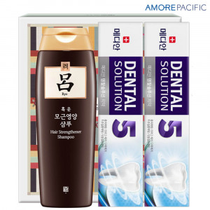 [km]아모레 려샴푸180용기 메디안치약90g2P(3종)