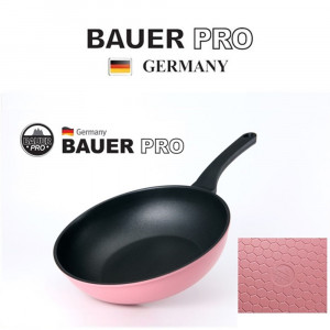 [km][BAUER PRO GERMANY]독일 바우어 프로 티타늄+세라믹 5중코팅 궁중팬 28cm