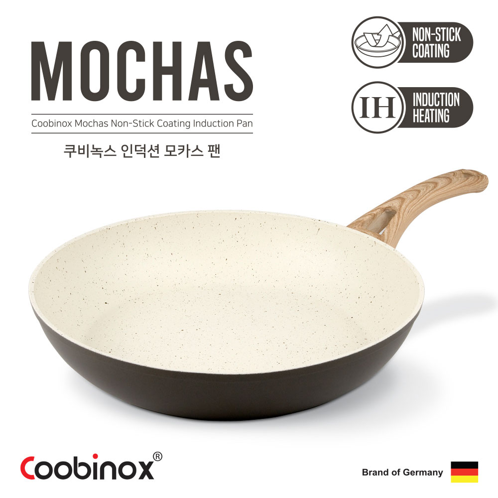 [km]쿠비녹스 인덕션 모카스 28cm 프라이팬 CO-23-02