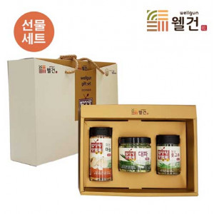 [km][밥상왕맛보고] 천연조미료3종 선물세트