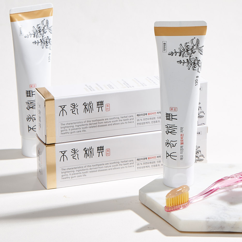 [km]래오 이경제 불로비전 치약(120g*10개-1세트)