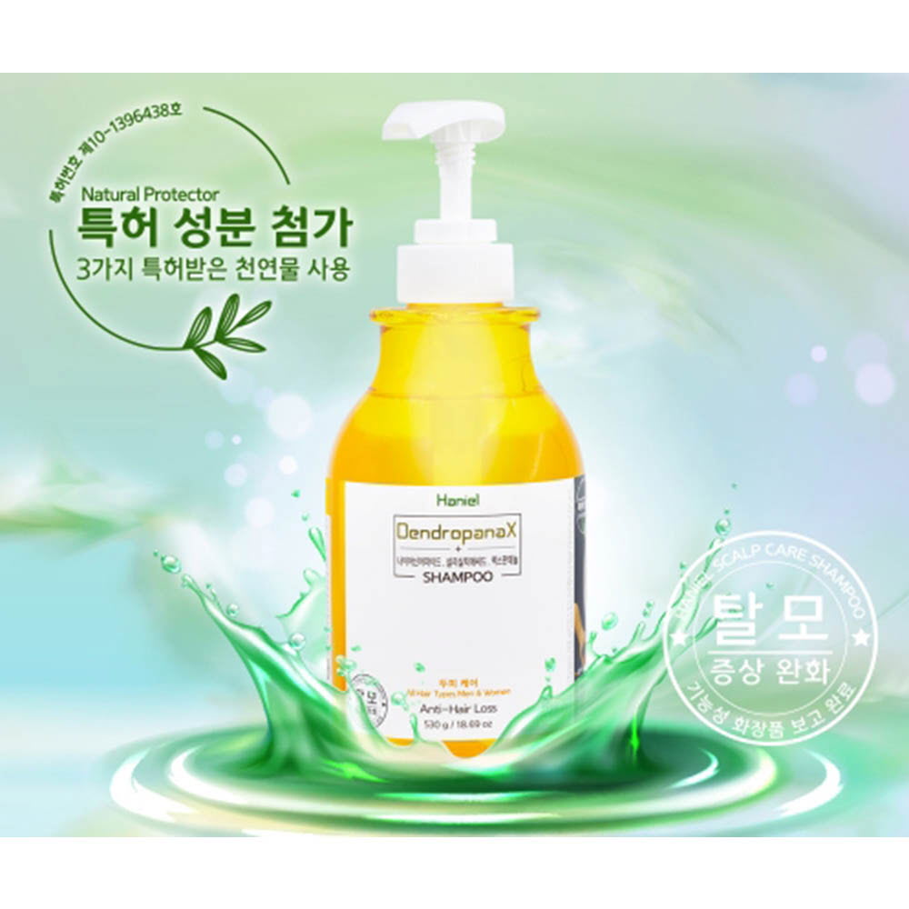 [km]하니엘 스카플 케어 샴푸(황칠 탈모샴푸) 500ml