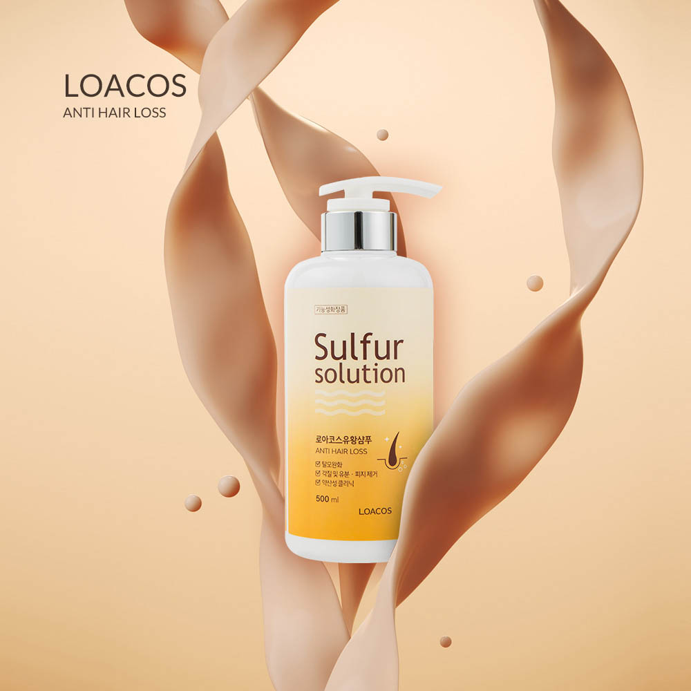 [km]로아코스 유황샴푸 500ml