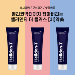 [km]헬리덴티 더 플러스 치약 120g*1개