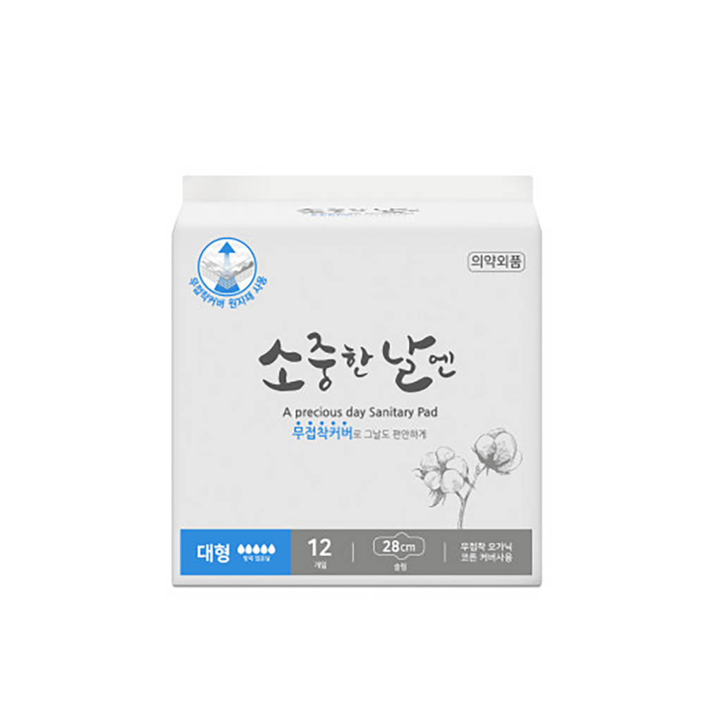 [km]소중한날엔 더 블레스 미 생리대 대형 12P