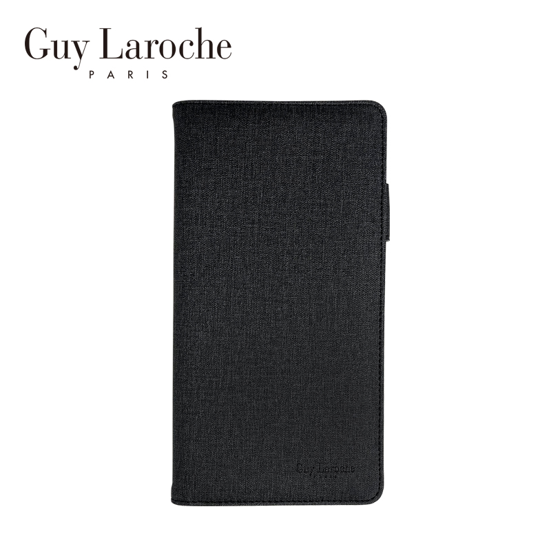 [BN][Guy Laroche] 여권 바인더 노트 & 펜 세트-블랙 GMG-03