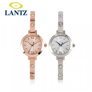 [BN][LANTZ] 란쯔 여성 메탈 팔찌 시계 LA1225 WH/RG(색상 택1)