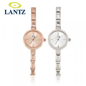 [BN][LANTZ] 란쯔 여성 메탈 팔찌 시계 LA1230 WH/RG(색상 택1)