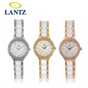 [BN][LANTZ] 란쯔 여성 세라믹 팔찌 시계 LA1240 WH/RG/GD(색상 택1)