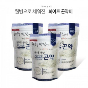 [km]웰빙으로 채워진 화이트 곤약미 300g*3