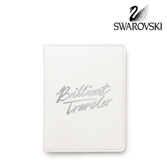 [BN][SWAROVSKI] 스와로브스키 화이트 컬렉션 여권지갑 5502274-1