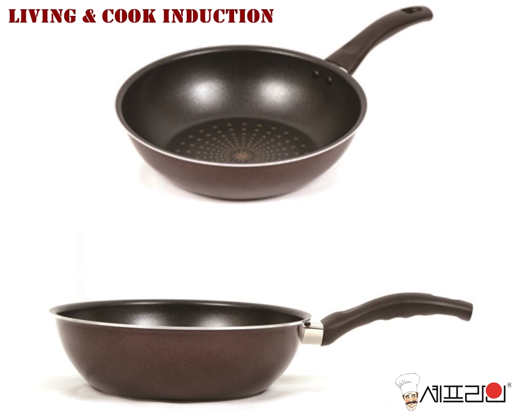 [km]셰프라인 리빙앤쿡 인덕션 궁중팬28CM/개별케이스별도